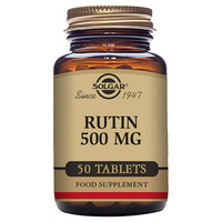 Image of Solgar Rutin for Immune System - 50 x 500mg Vegetarian Tablets