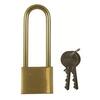 Image of Ifam E Series Brass Shackle Padlock - Key to differ