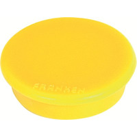 Image of Franken Round Magnet 24mm Yellow Pack of 10