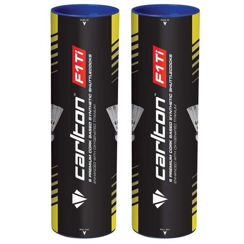 Carlton F1 Ti Synthetic Shuttlecocks