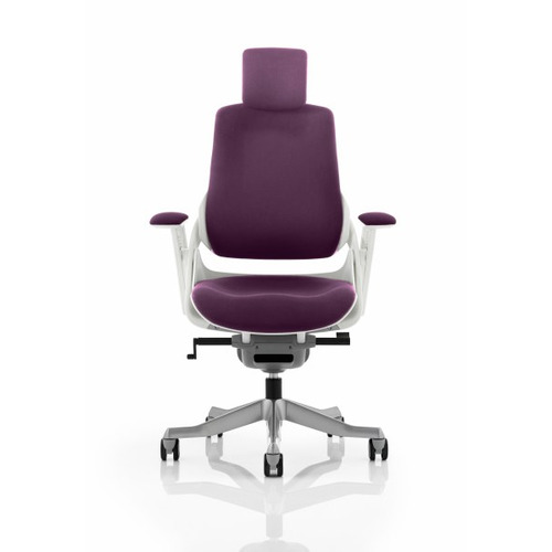 Zure Executive Chair Tansy Purple Fabric