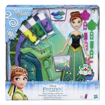 Playdoh DohVinci Frozen Annas Design-A-Skirt Kit Playdoh DohVinci Frozen Annas Design-A-Skirt Kit