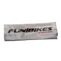 Image of Funbikes MXR Dirt Bike Handlebar Sponge Cover - Black
