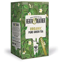 Image of Heath & Heather Organic Green Tea - 20 Teabags