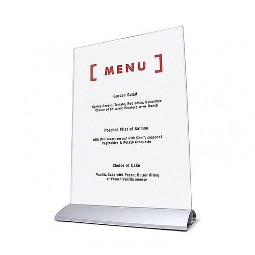 Premium Table-Top Menu Holder