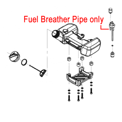Mitox Fuel Breather Pipe Mitbc431d011300 6