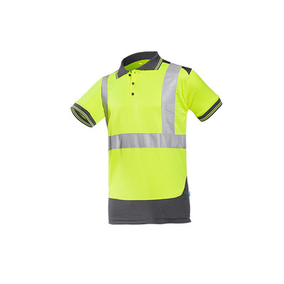 Sioen 3887 Piras Yellow High Vis Polo Shirt