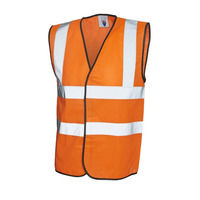Image of UC801 High Vis Orange Vest