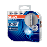 D2S OSRAM Cool Blue Boost Xenarc 35W 7000K Xenon HID Bulbs (Pair)