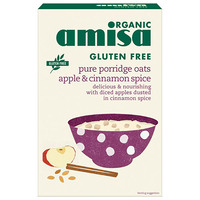 Image of Amisa Organic Apple & Cinnamon Porridge Oats - 300g