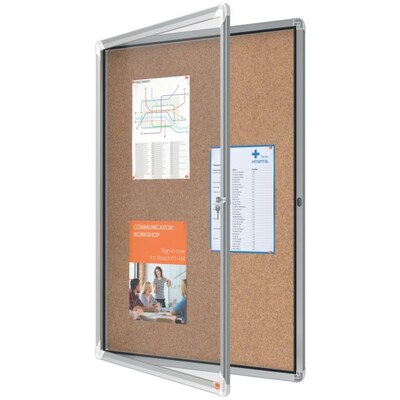 Nobo 1902564 Premium Plus Lockable Noticeboard