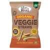 Eat Real Organic Veggie Straws Sea Salt 100g - Pack of 5