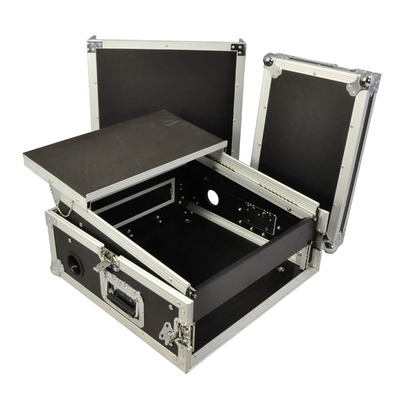 Cobra 2U Mixer Case with Laptop Shelf