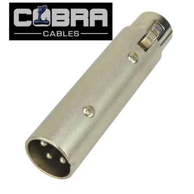 Cobra DMX Adaptor 3 Pin Male to 5 Pin Female