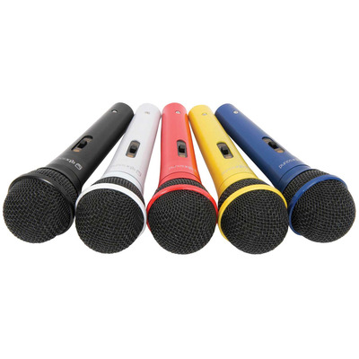 Vocal Dynamic Mic's - Pack of Five Colours