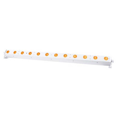 LED Battern 12 x 5W 4-in-1 RGBA LEDs White Housing