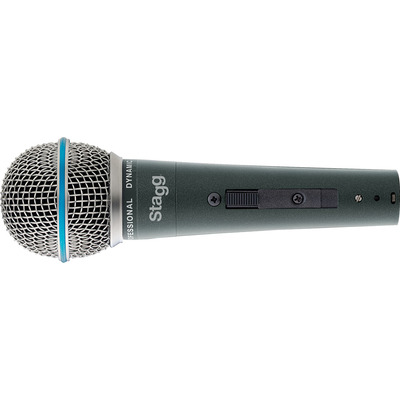 Stagg SDMP60 Dynamic Microphone and Cable