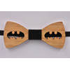 Wooden Bow Tie Batman