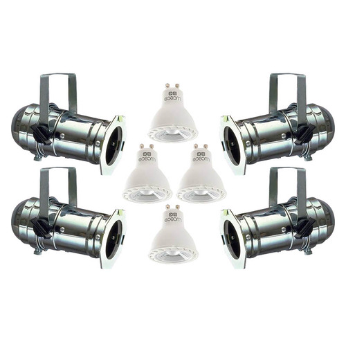 Par16 Aluminium Birdy Lighting Set - Includes Lamps, Gel Frames & Brackets