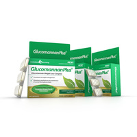 Image of Glucomannan Plus Konjac Appetite Suppressant Capsules - 30 Day Supply (180 Capsules)