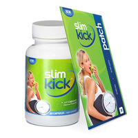 Image of SlimKick Fat Burner & Weight Loss Patch Combo Pack - 1 Month Supply