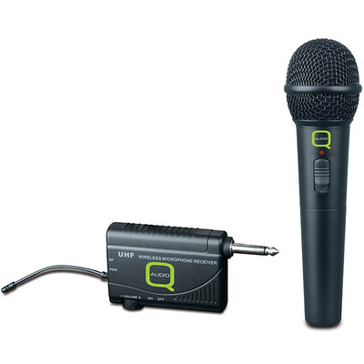 UHF Wireless Handheld Microphone System by Q-Audio