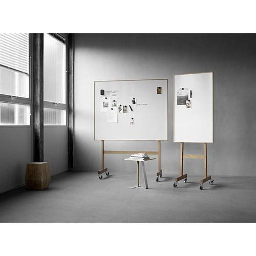 Wood Mobile Whiteboard
