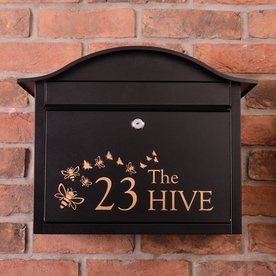 Save The Bees Personalised Letterbox - Dublin