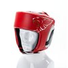 Image of Carbon Claw AMT CX-7 Red Leather Headguard