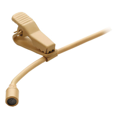 JTS Micro Tie Clip Microphone Beige