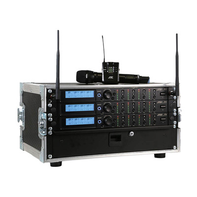 JTS R4 Rack n Ready Microphone System 12 Channel Belt Pack