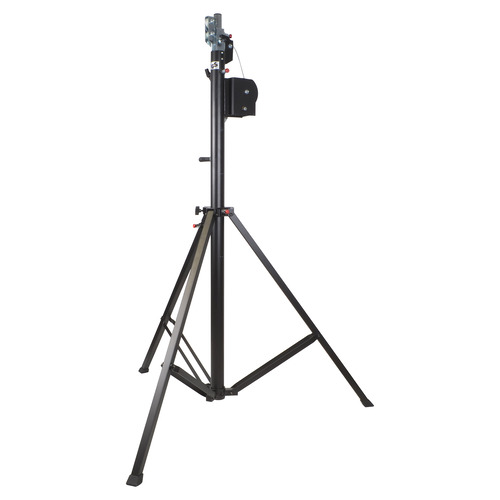 Wind Up Lighting Stand with 4M Max Height 80kg SWL and 35mm Top