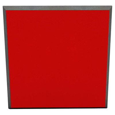 Fabric Faced Soundproofing Tile Red Pack of 6