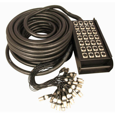 Cobra 24 Inputs 4 Outputs Stage Box Snake 30m