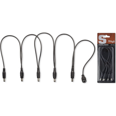5 Way Effects Pedal Power Supply Cable