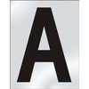 Image of ASEC 75mm Chrome Letters & Numerals - 0