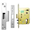 Image of ASEC Euro / Oval Nightlatch Case - 76mm PB Boxed