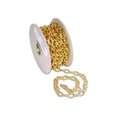 ENGLISH CHAIN 331 Brass Oval Chain - 16mm CP