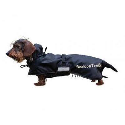 Back on Track® Canine Dachshund Dog Rug / Coat - Black Small