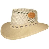 Image of Rogue Suede Breezy Safari Hat 301K - Small (54 - 55 cm) Sand