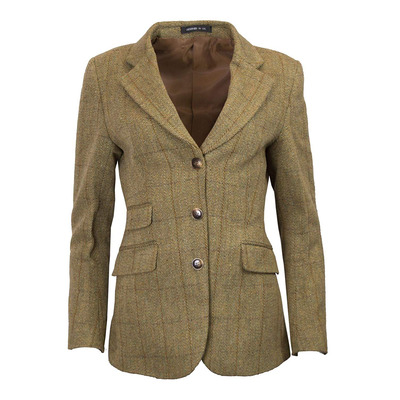 Walker & Hawkes Women’s Mayland Light Sage Tweed Blazer / Jacket - 8