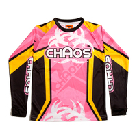 Image of Chaos Kids Off Road Motocross Shirt Pink