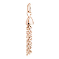 Image of Bespoke Chain Tassel Charm - Rose Gold