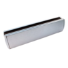 Image of ASEC Sleek Letter Plate 40/80 - 310mm Wide - Satin Chrome