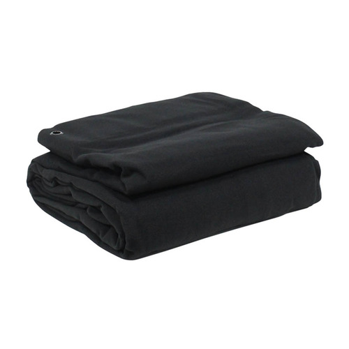 Black Serge Drape 2 x 4m