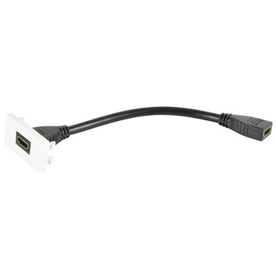 HDMI Socket to Female Tail Wall Plate Module