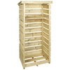 Image of FSC&#174; Certified Wooden Single Tall Log Store
