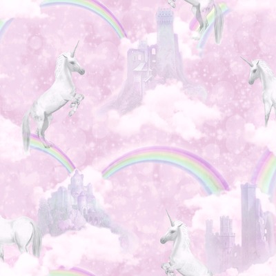 I Believe in Unicorns Wallpaper Pink Holden 12480