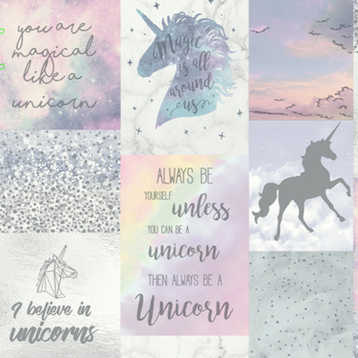 Believe In Unicorns Glitter Wallpaper Arthouse 698300