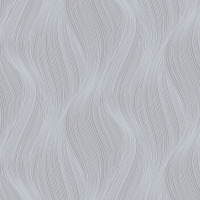 Orla Wave Glitter Wallpaper Grey Muriva 153106